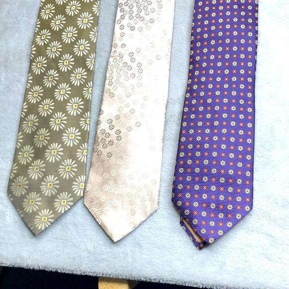 Bundle of FLoral en's Slik Ties